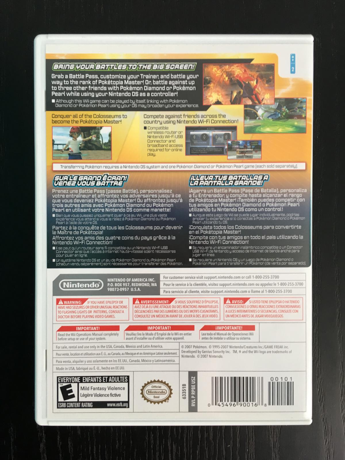 Pokemon Battle Revolution - Wii - Used