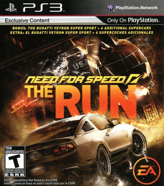 Need For Speed: The Run - PS3 Game - Used