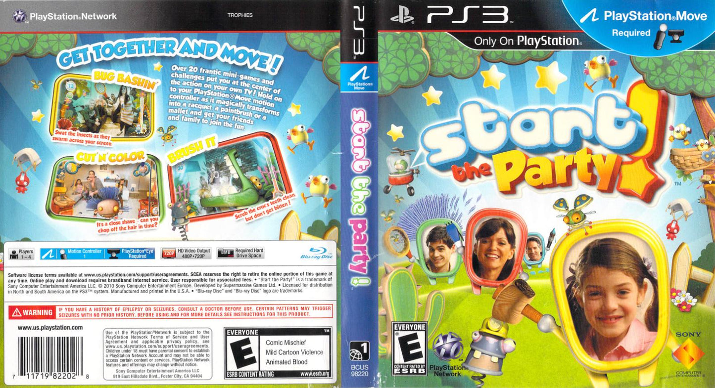 Start the Party - PS3 Game - Used