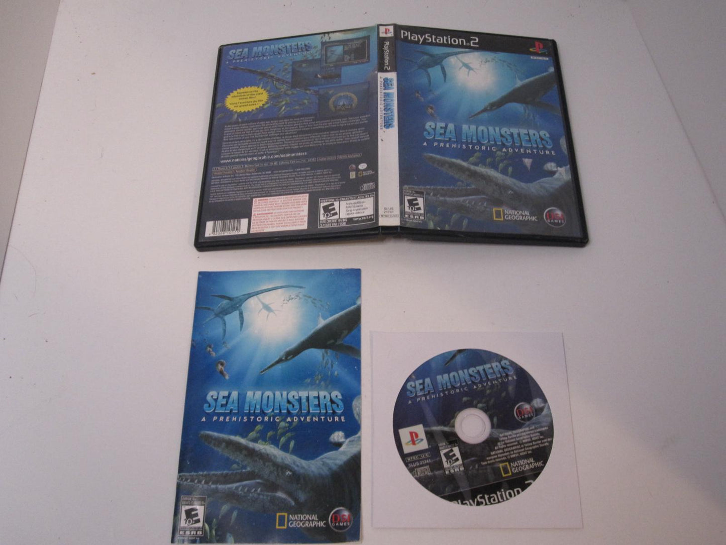 Sea Monsters Prehistoric Adventure - PS2 Game - Used