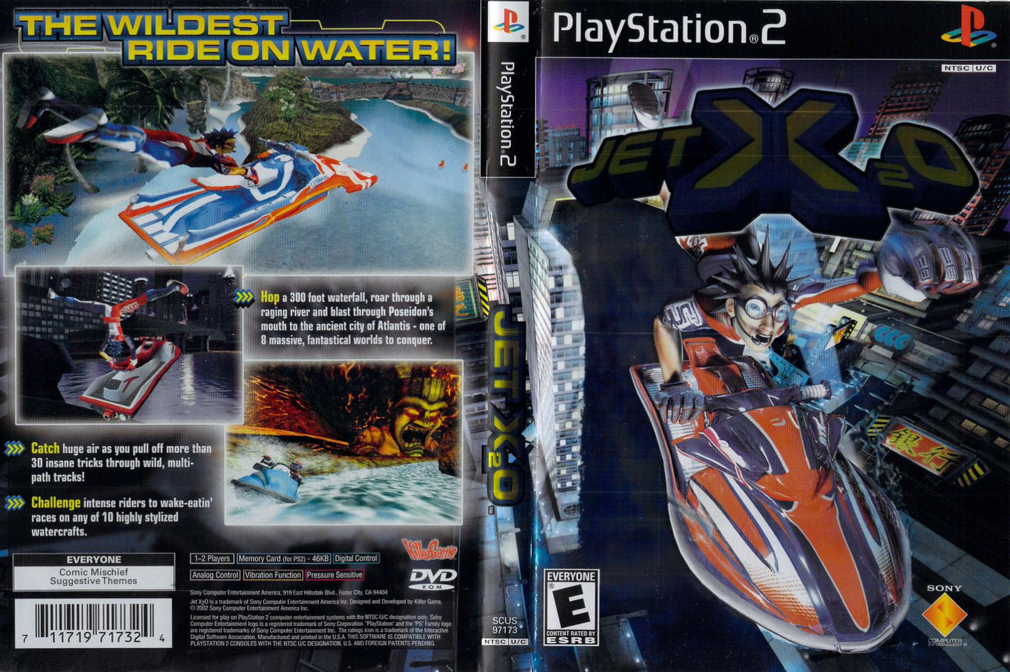 Jet X2O - PS2 Game - Used
