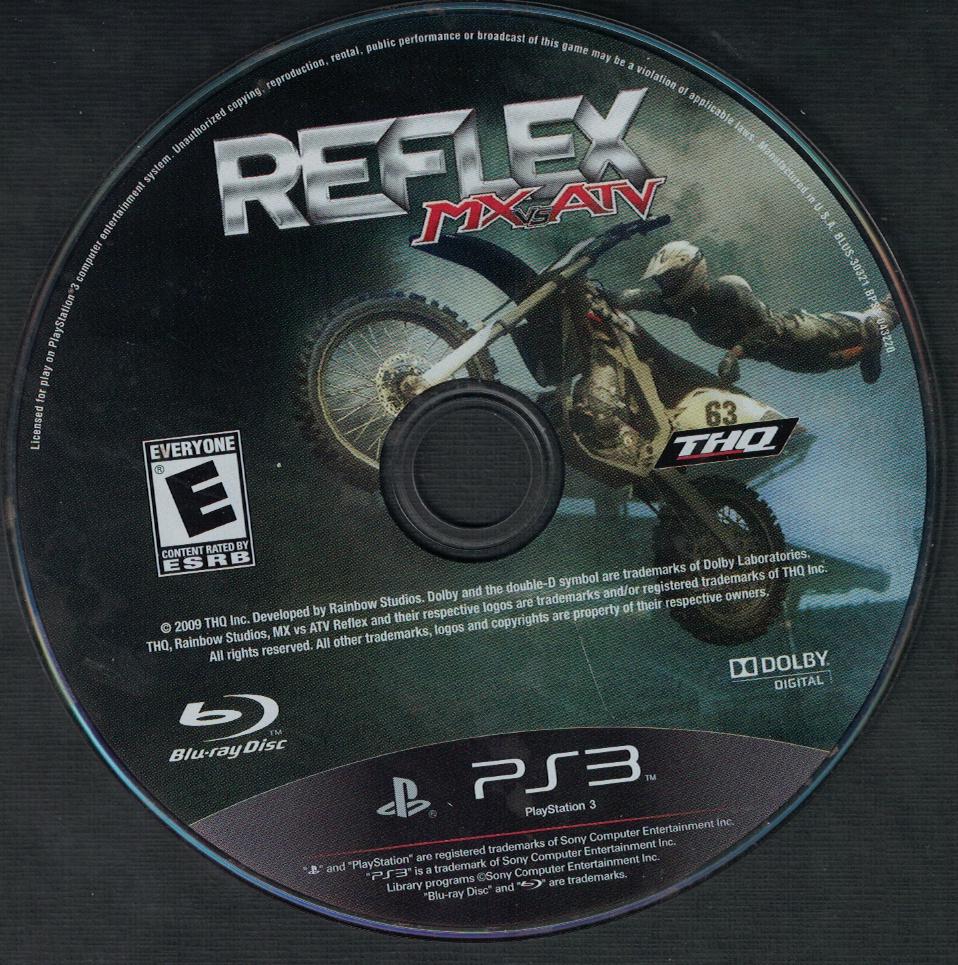MX vs. ATV Reflex - PS3 Game - Used