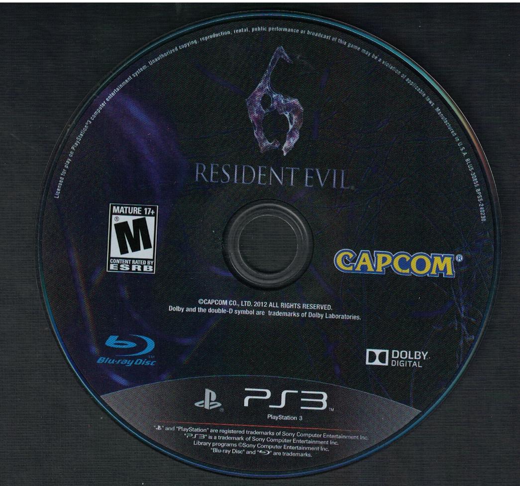 Resident Evil 6 - PS3 Game - Used
