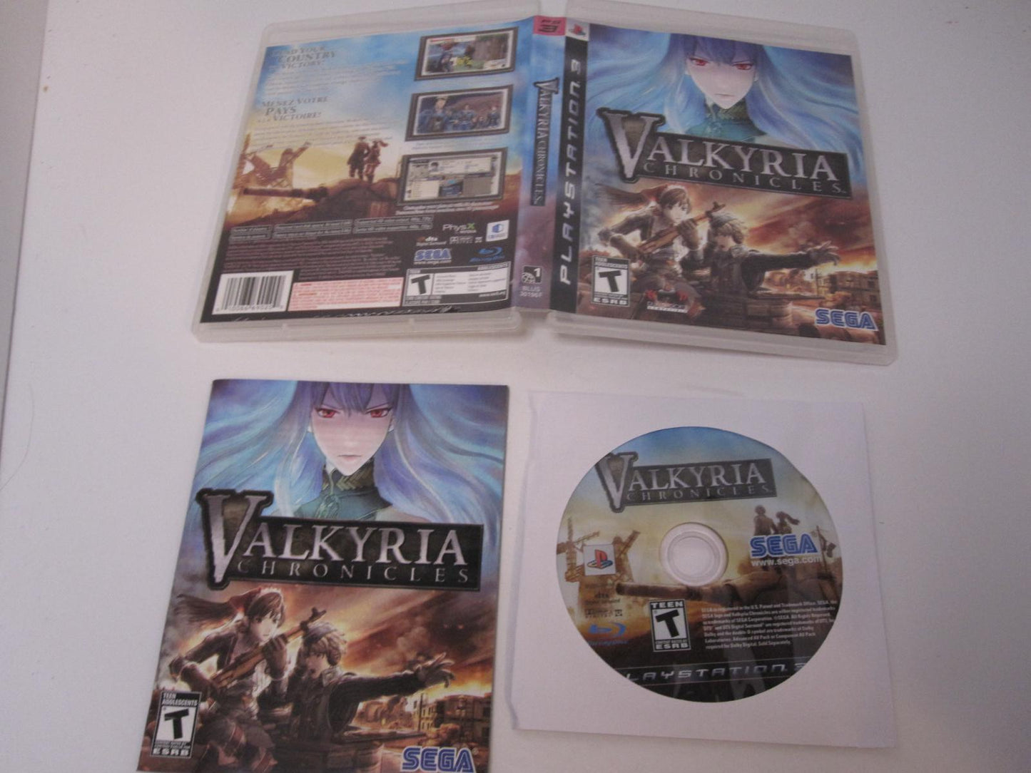 Valkyria Chronicles - PS3 Game - Used