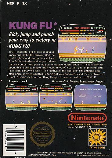 Kung Fu - NES - Used