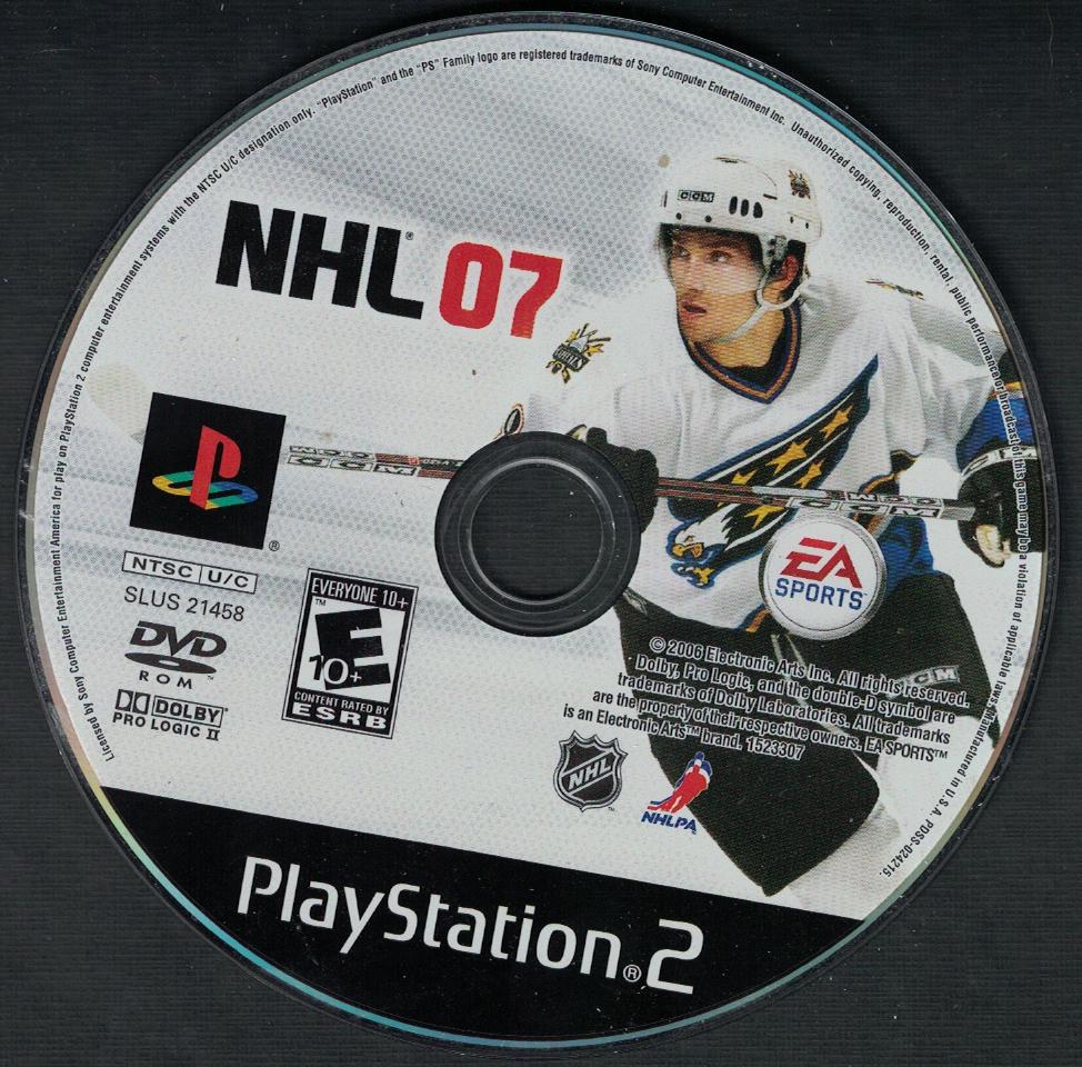 NHL 07 - PS2 Game - Used