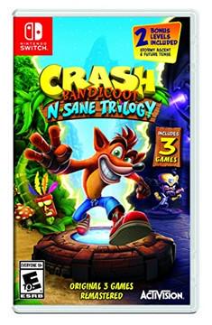 Crash Bandicoot N. Sane Trilogy - Switch - Used
