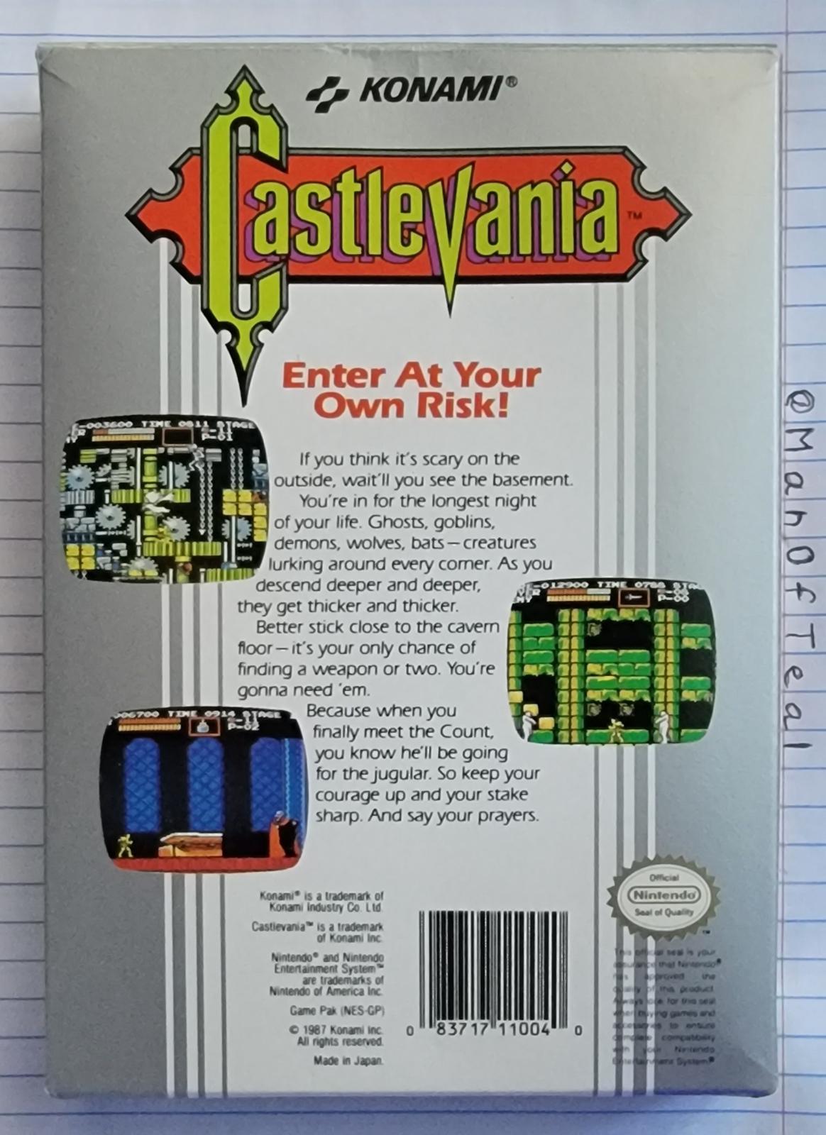 Castlevania - NES - Used