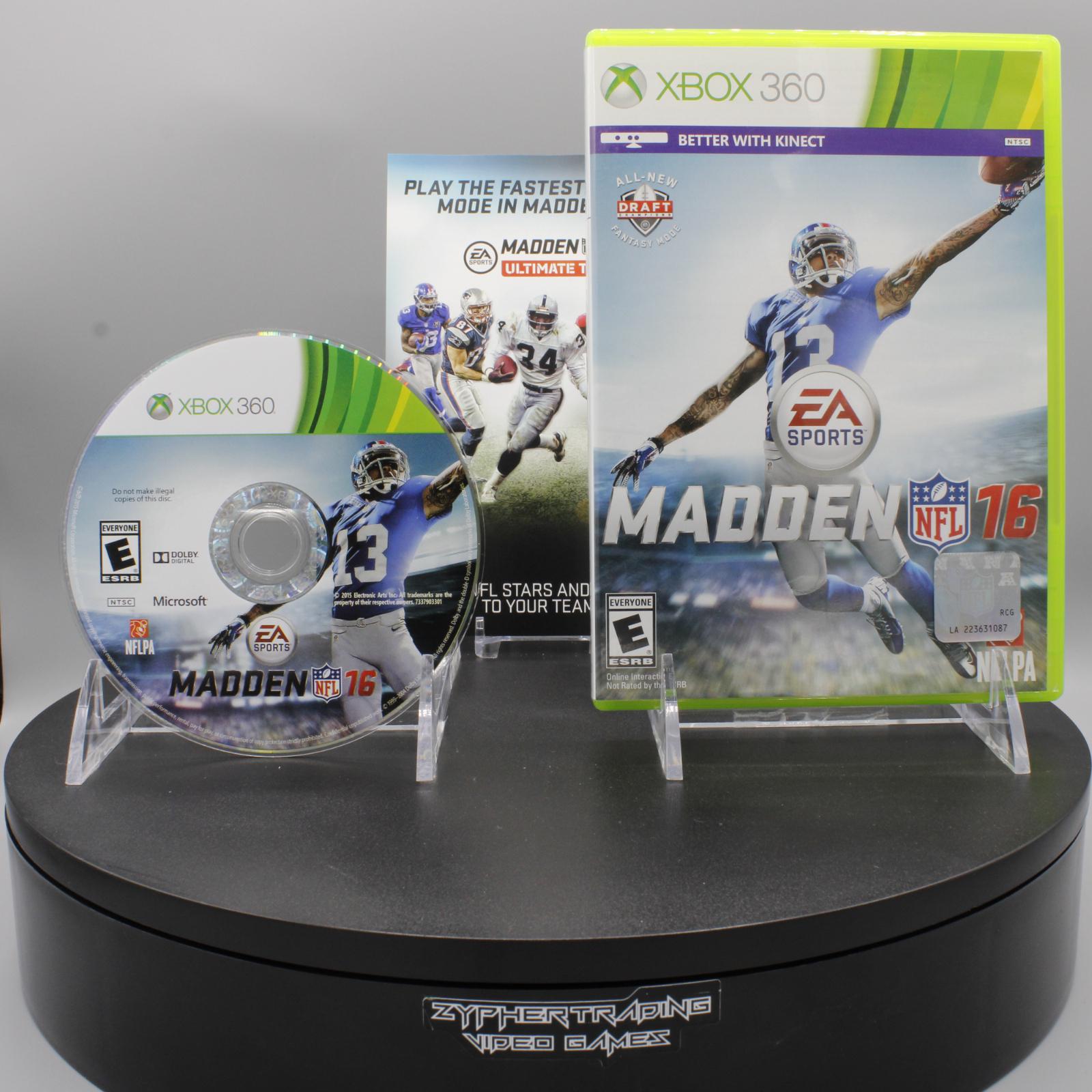 Madden NFL 16 - Xb360 - Used