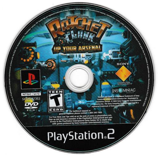 Ratchet & Clank Up Your Arsenal - PS2 Game - Used