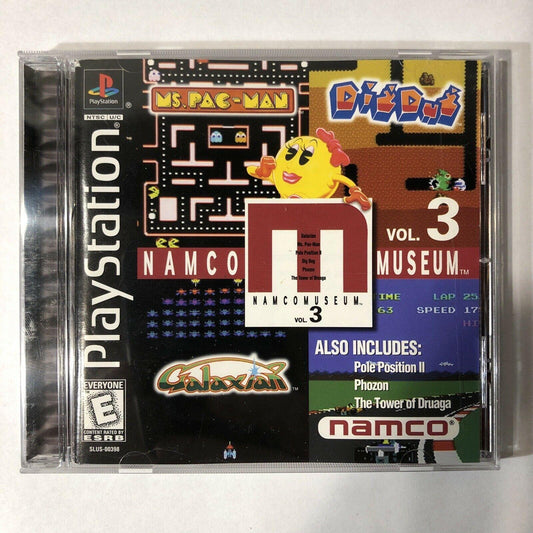 Namco Museum Volume 3 - PS1 Game - Used