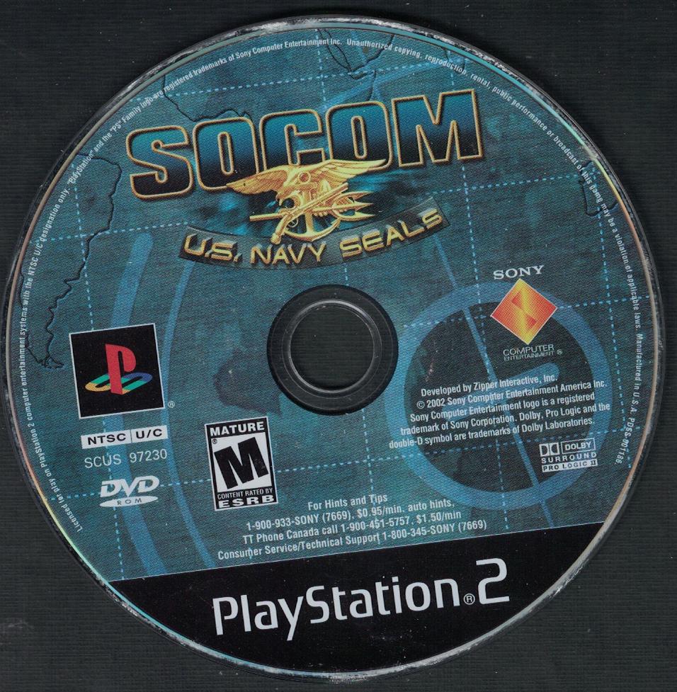 SOCOM US Navy Seals - PS2 Game - Used