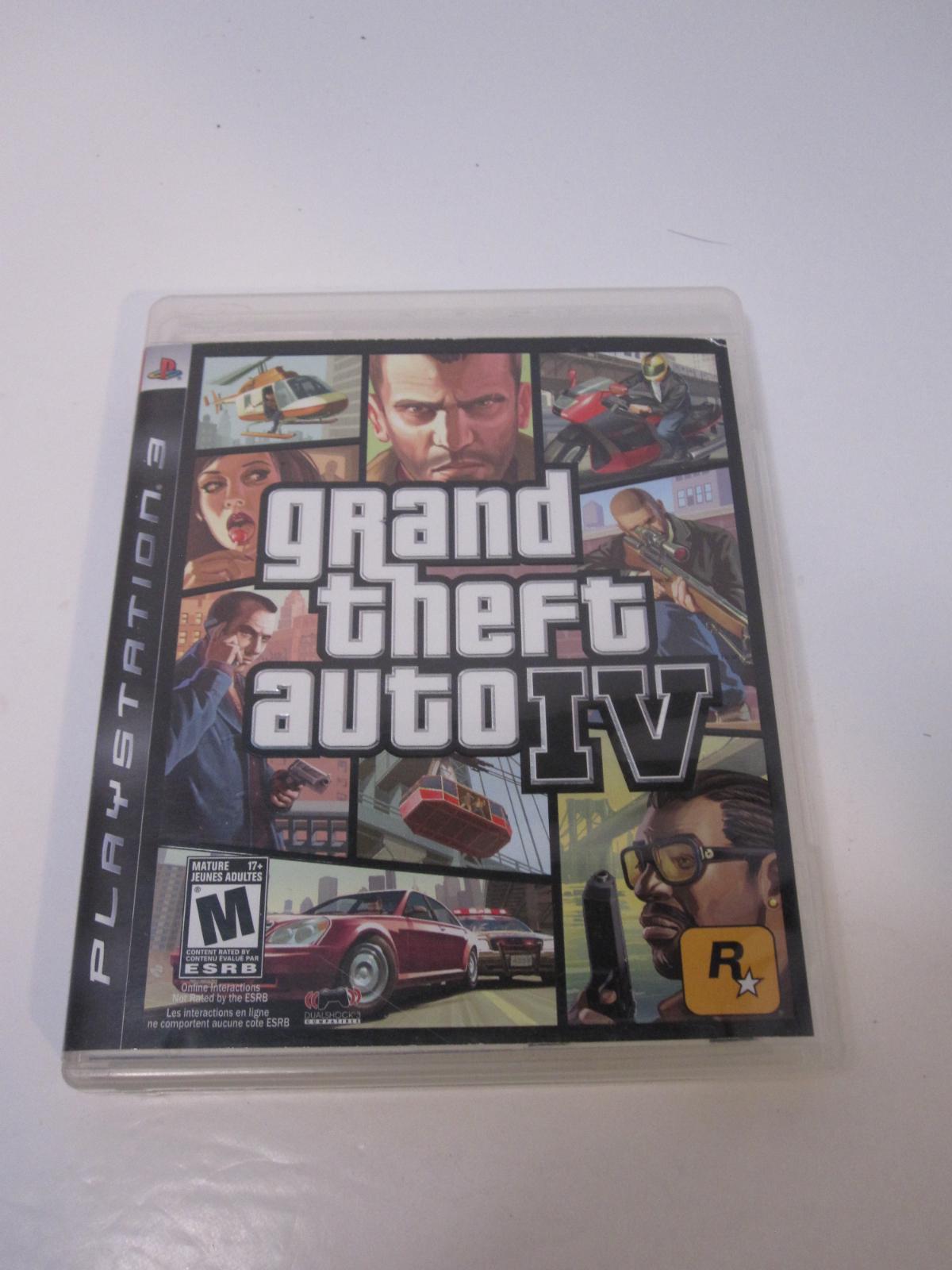 Grand Theft Auto IV - PS3 Game - Used