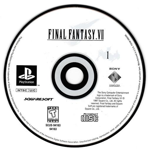 Final Fantasy VII - PS1 Game - Used