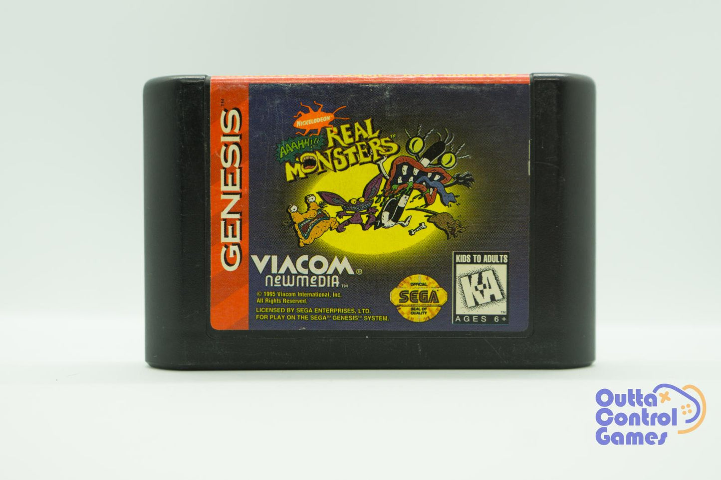 AAAHH Real Monsters - Genesis - Used
