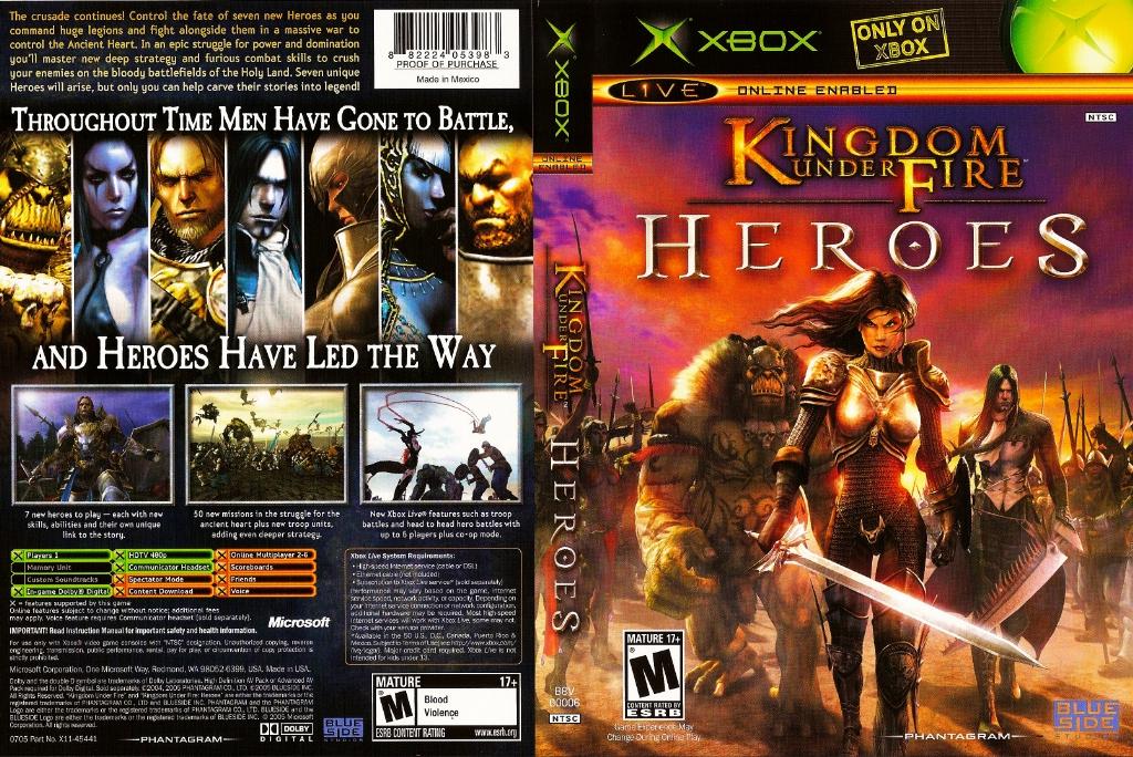 Kingdom Under Fire Heroes - Xbox - Used