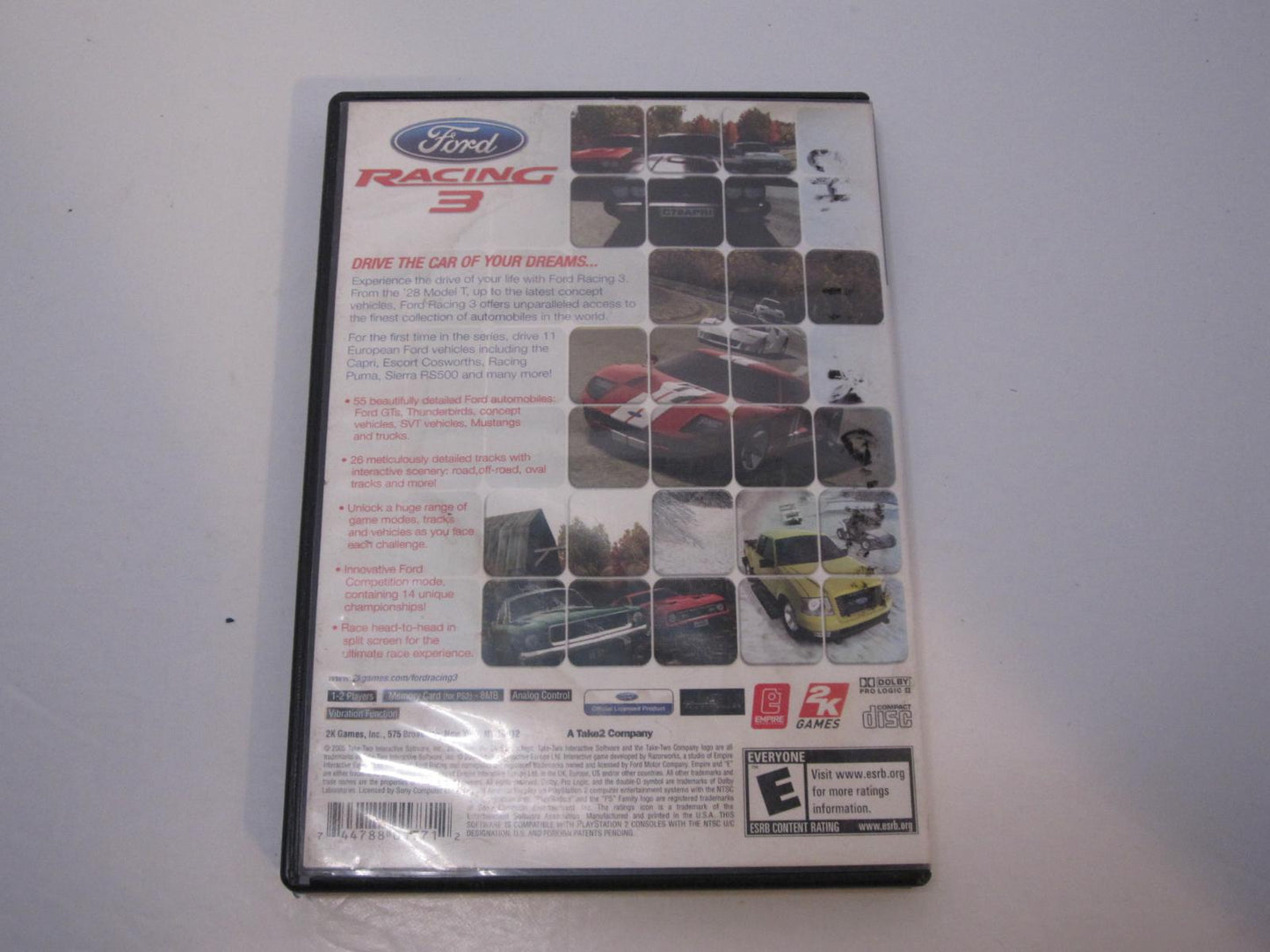 Ford Racing 3 - PS2 Game - Used