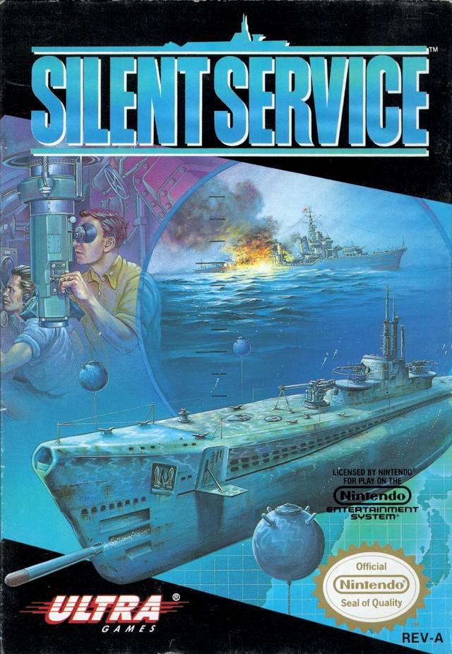 Silent Service - NES - Used