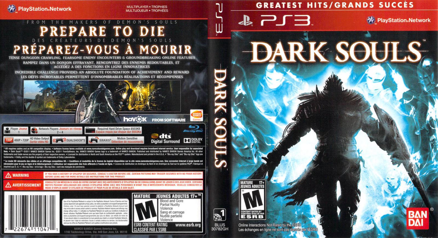 Dark Souls - PS3 Game - Used