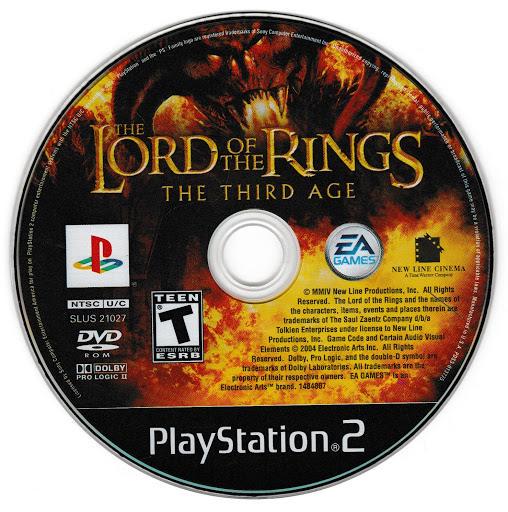Lord of the Rings: The Third Age - PS2 Game - Used