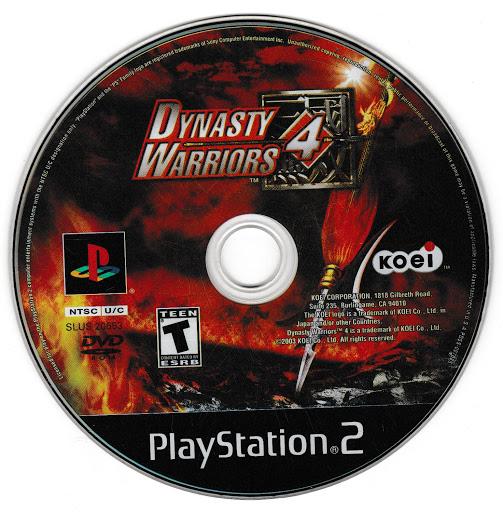 Dynasty Warriors 4 - PS2 Game - Used