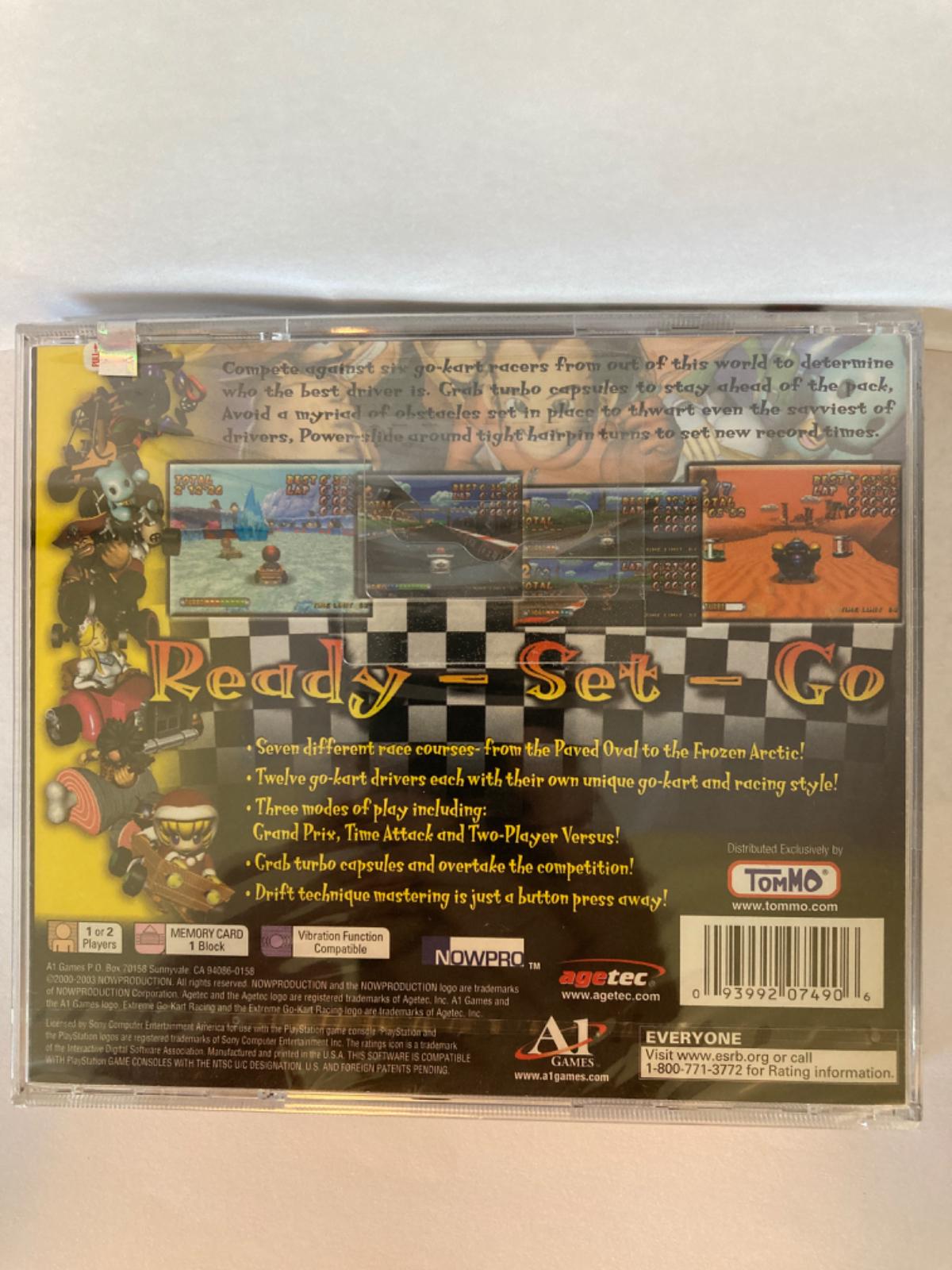 Extreme Go-Kart Racing - PS1 Game - Used
