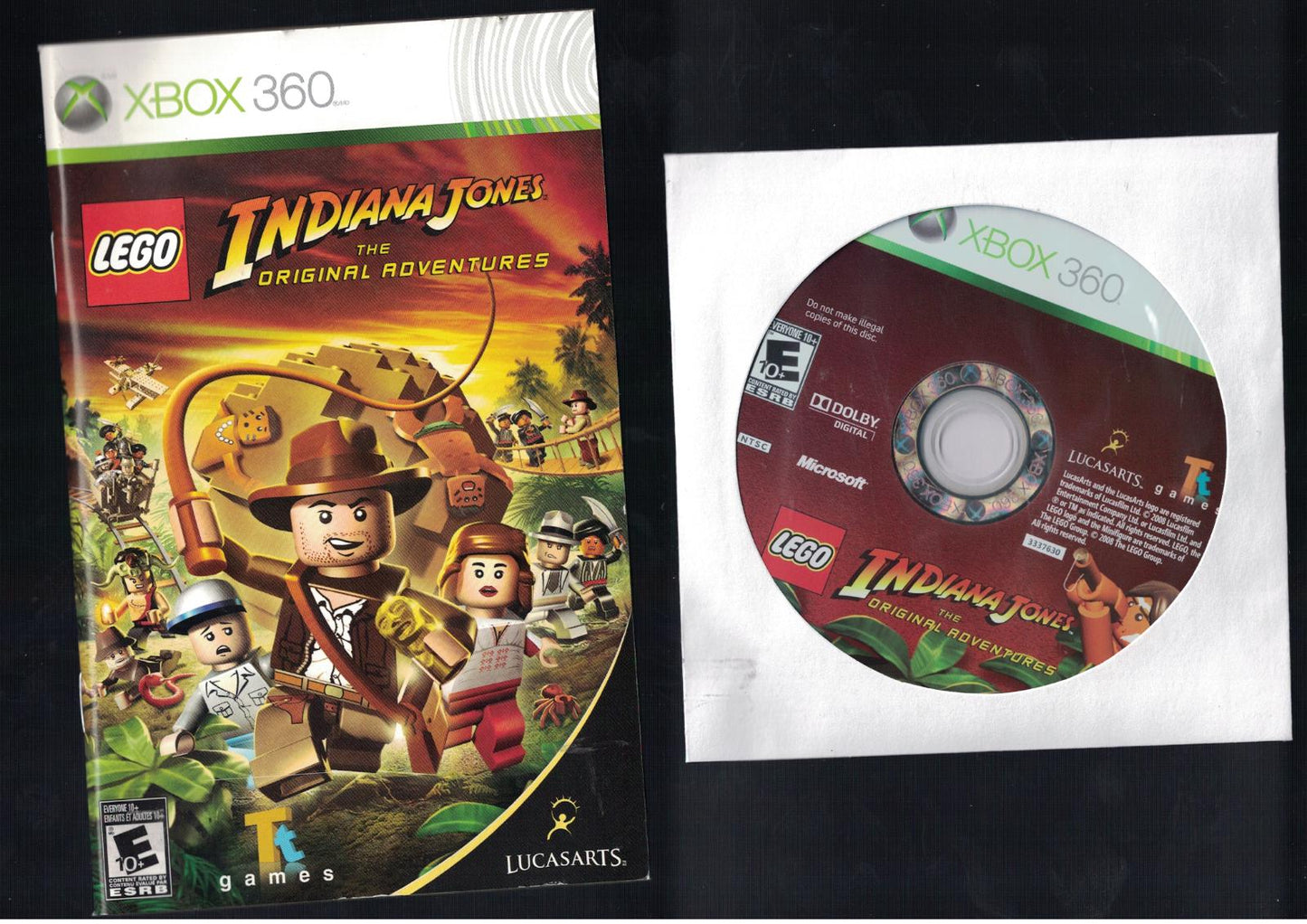 LEGO Indiana Jones The Original Adventures - Xb360 - Used