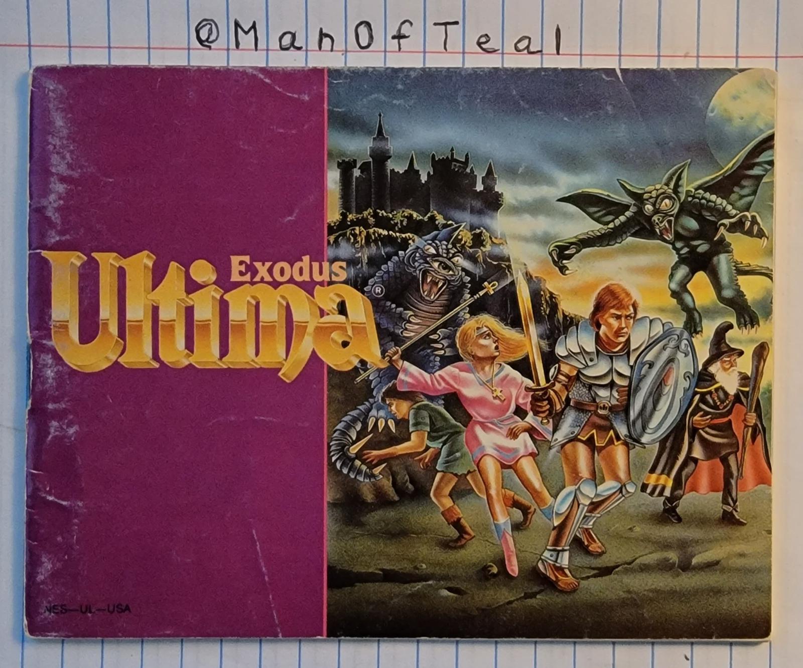 Ultima Exodus - NES - Used