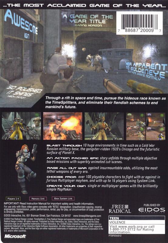 Time Splitters 2 - Xbox - Used