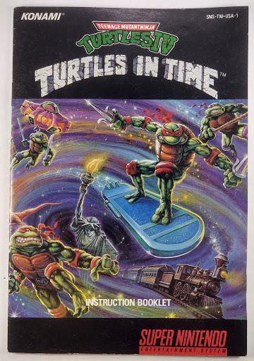 Teenage Mutant Ninja Turtles IV Turtles in Time - SNES - Used