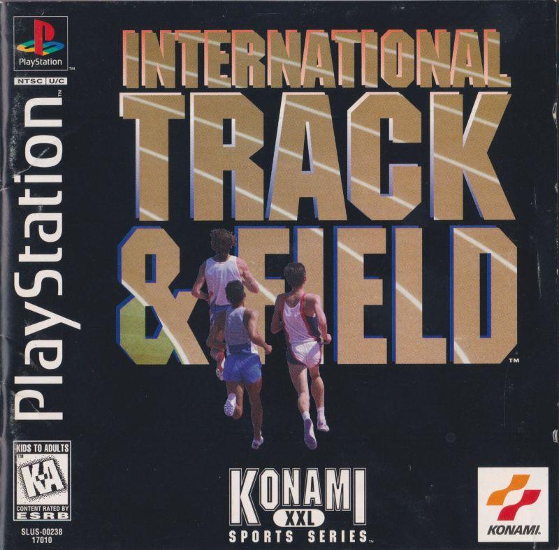 International Track & Field - PS1 Game - Used