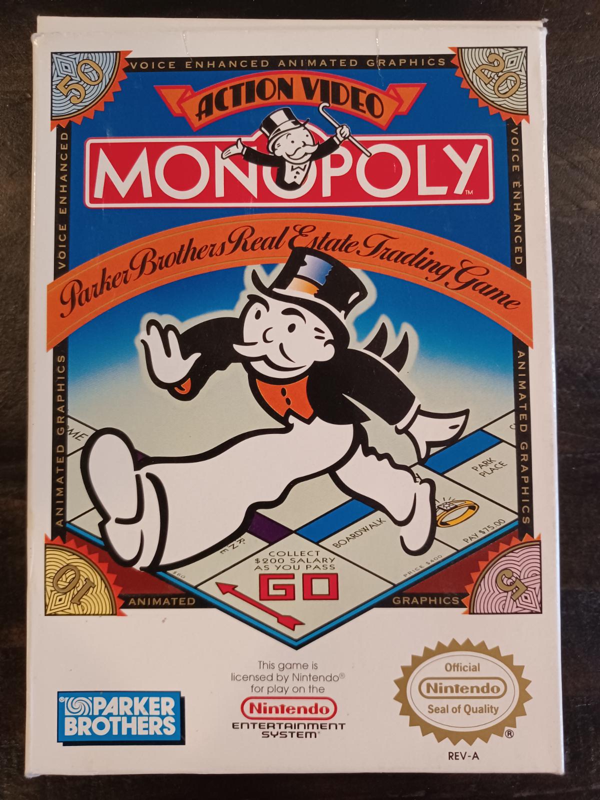 Monopoly - NES - Used