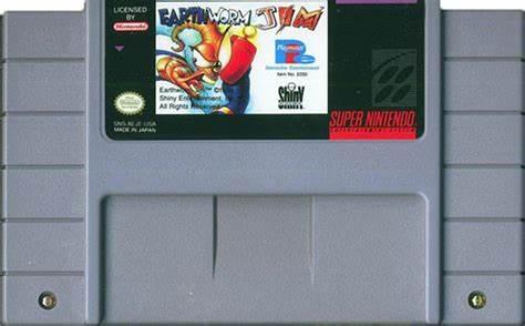 Earthworm Jim - SNES - Used