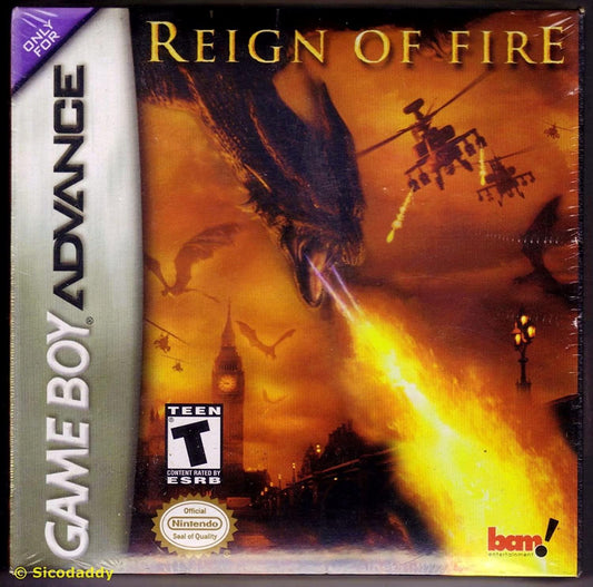 Reign of Fire - GBA - Used