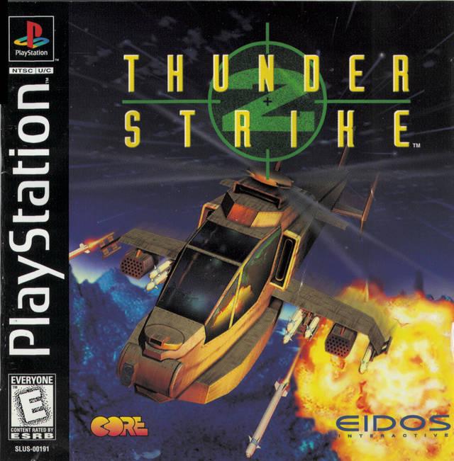 Thunder Strike 2 - PS1 Game - Used