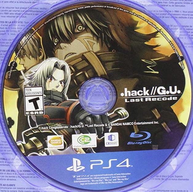 .hack GU Last Recode - PS4 Game - Used