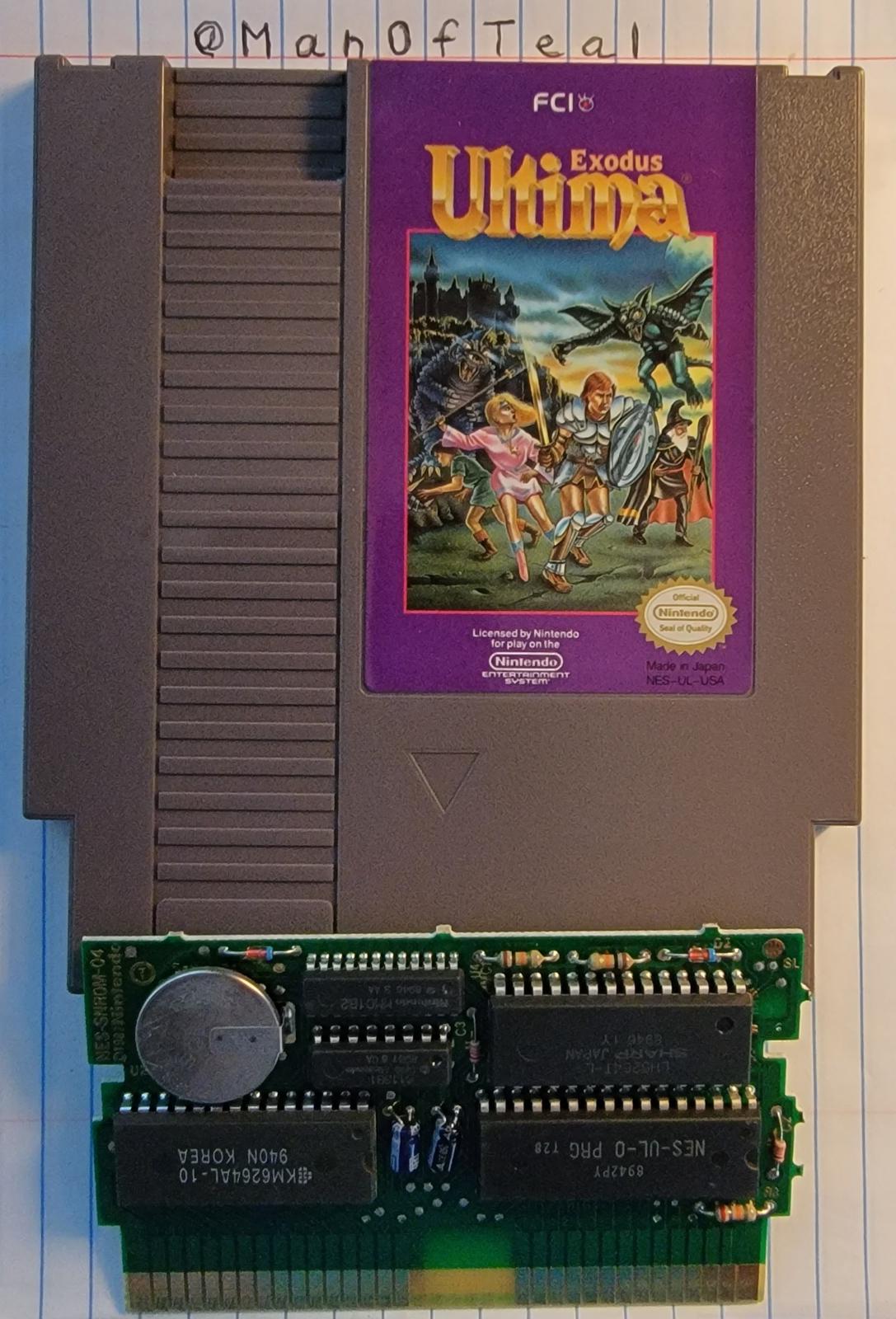 Ultima Exodus - NES - Used