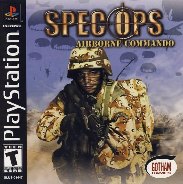 Spec Ops Airborne Commando - PS1 Game - Used