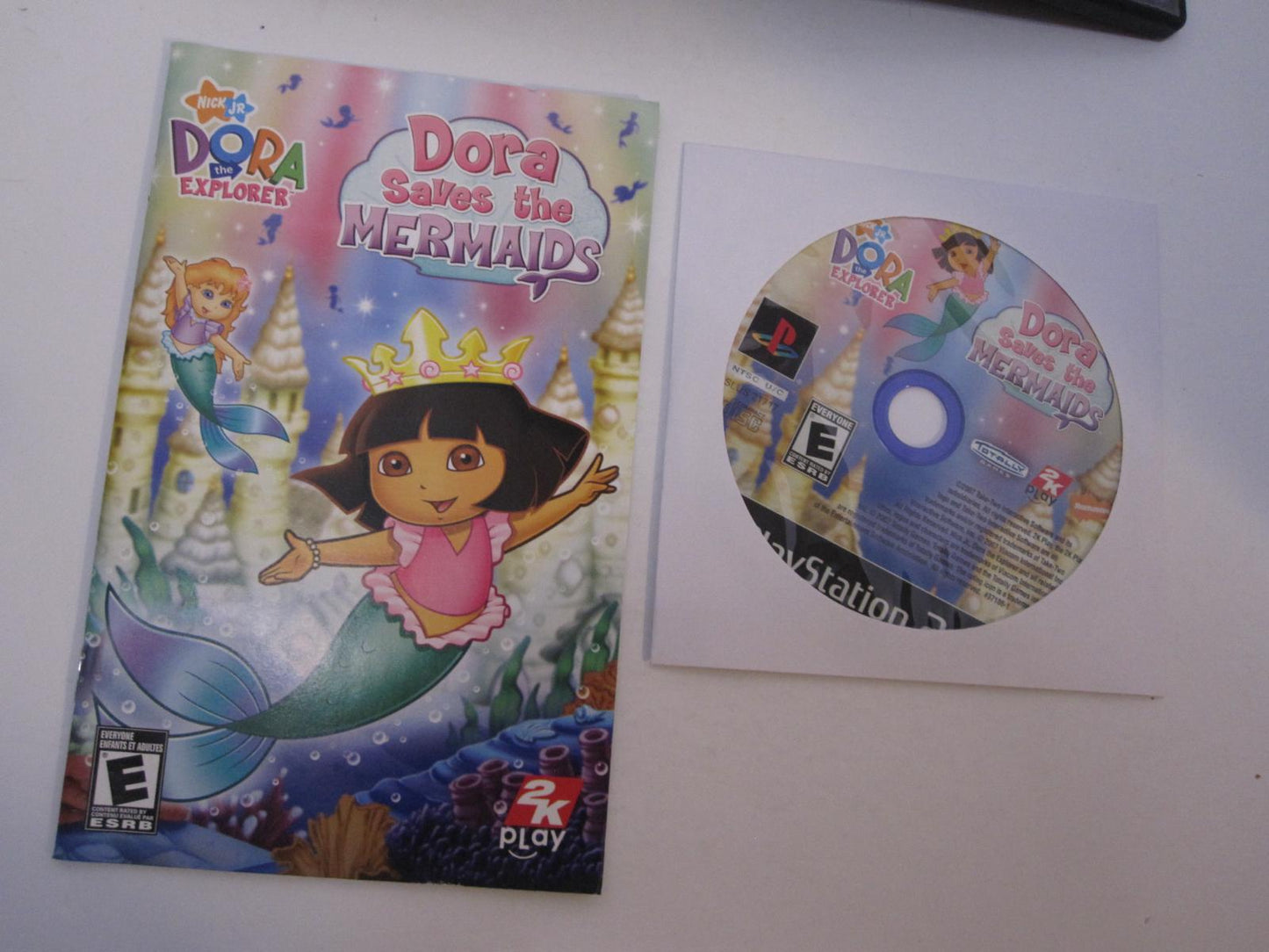 Dora the Explorer Dora Saves the Mermaids - PS2 Game - Used