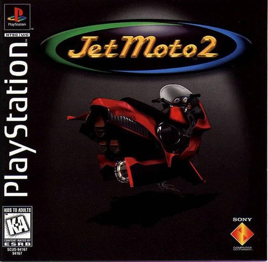 Jet Moto 2 - PS1 Game - Used