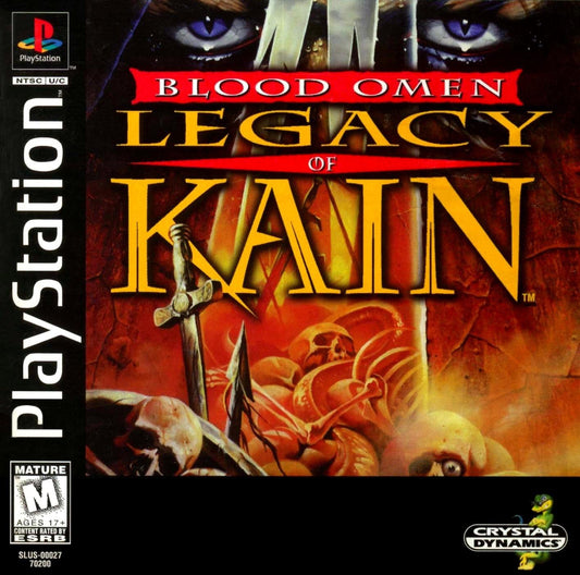 Blood Omen: Legacy of Kain - PS1 Game - Used