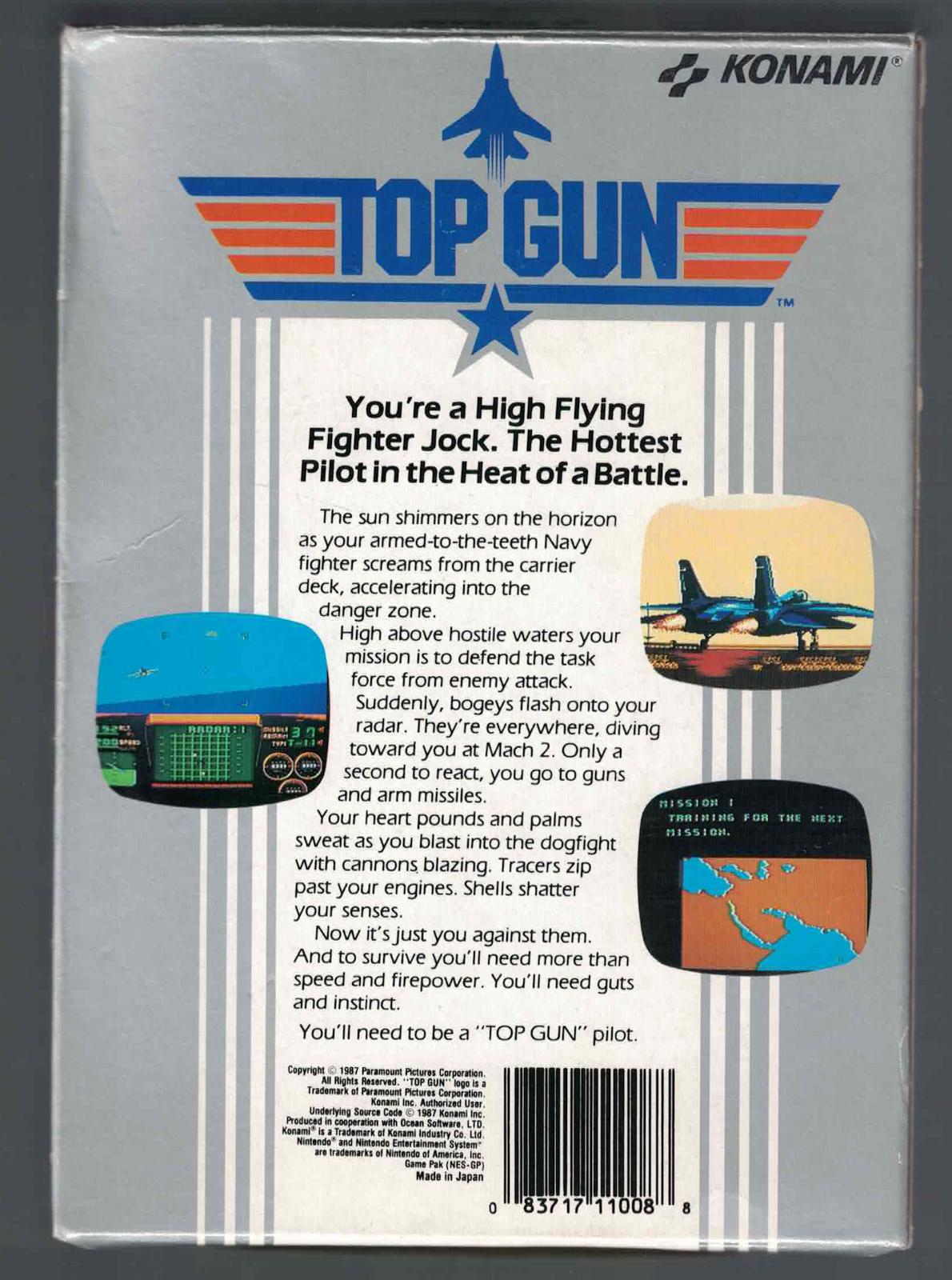 Top Gun - NES - Used