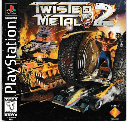 Twisted Metal 2 - PS1 Game - Used
