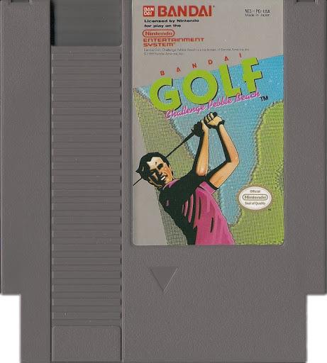 Bandai Golf Challenge Pebble Beach - NES - Used