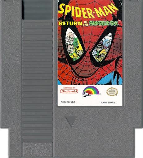 Spiderman Return of the Sinister Six - NES - Used