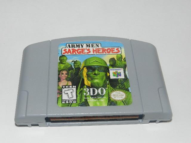 Army Men Sarge's Heroes - N64 - Used