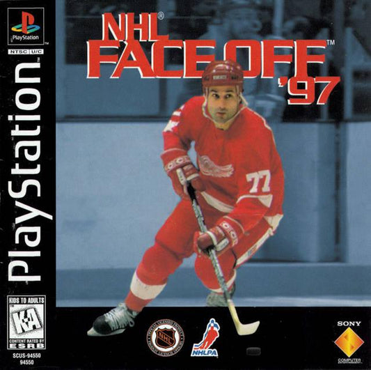 NHL FaceOff 97 - PS1 Game - Used