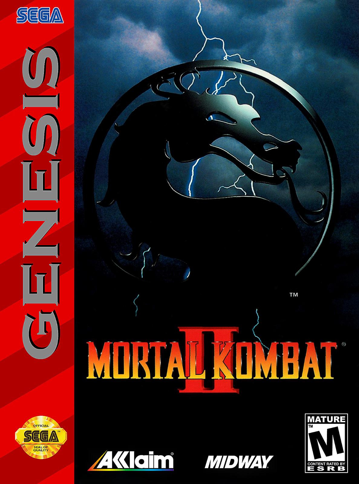 Mortal Kombat II - Genesis - Used