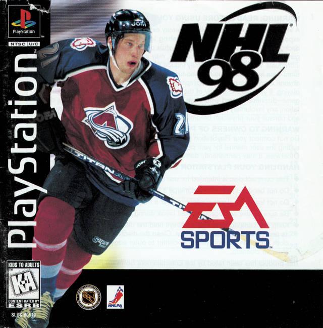 NHL 98 - PS1 Game - Used
