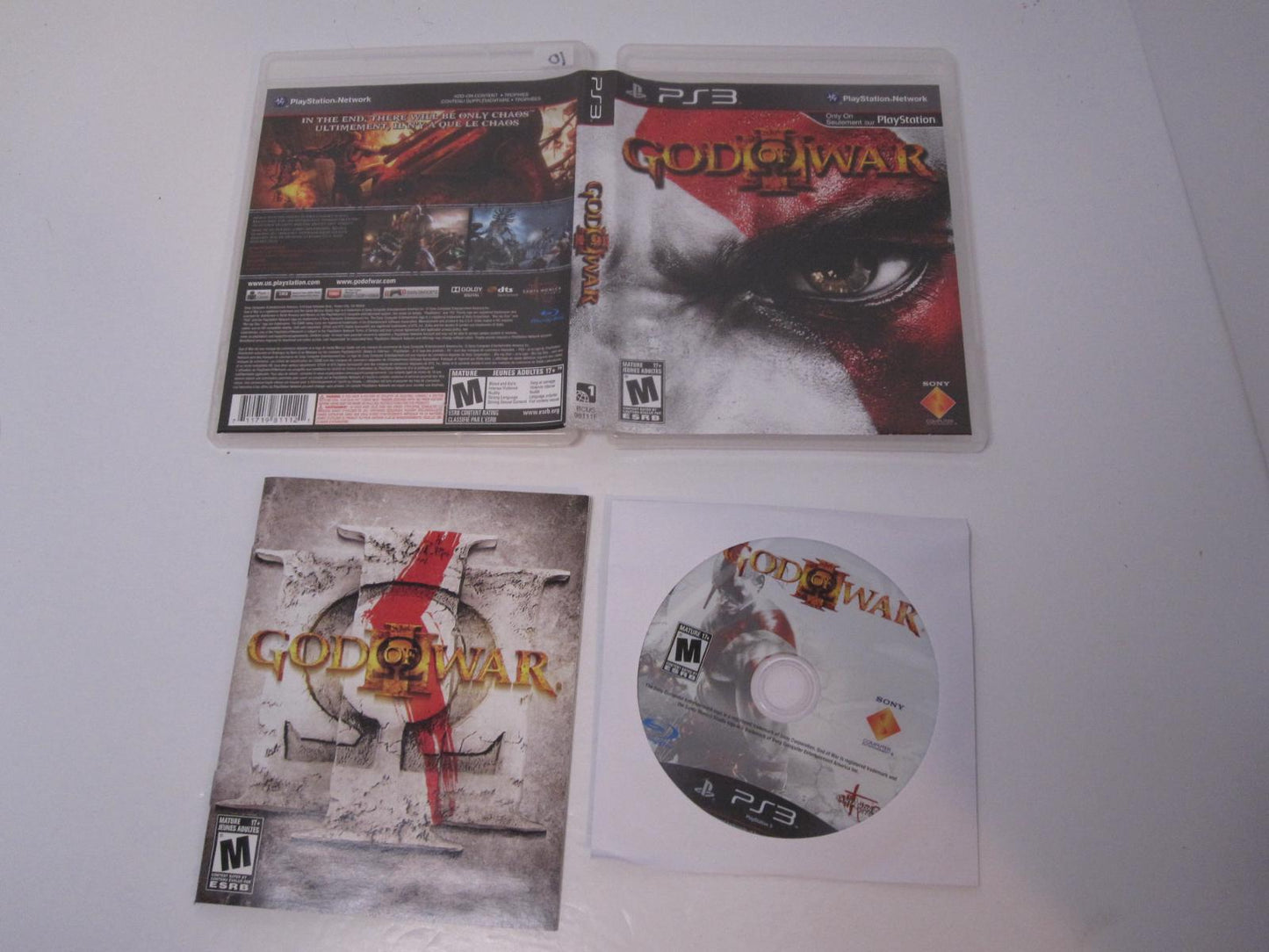 God of War III - PS3 Game - Used